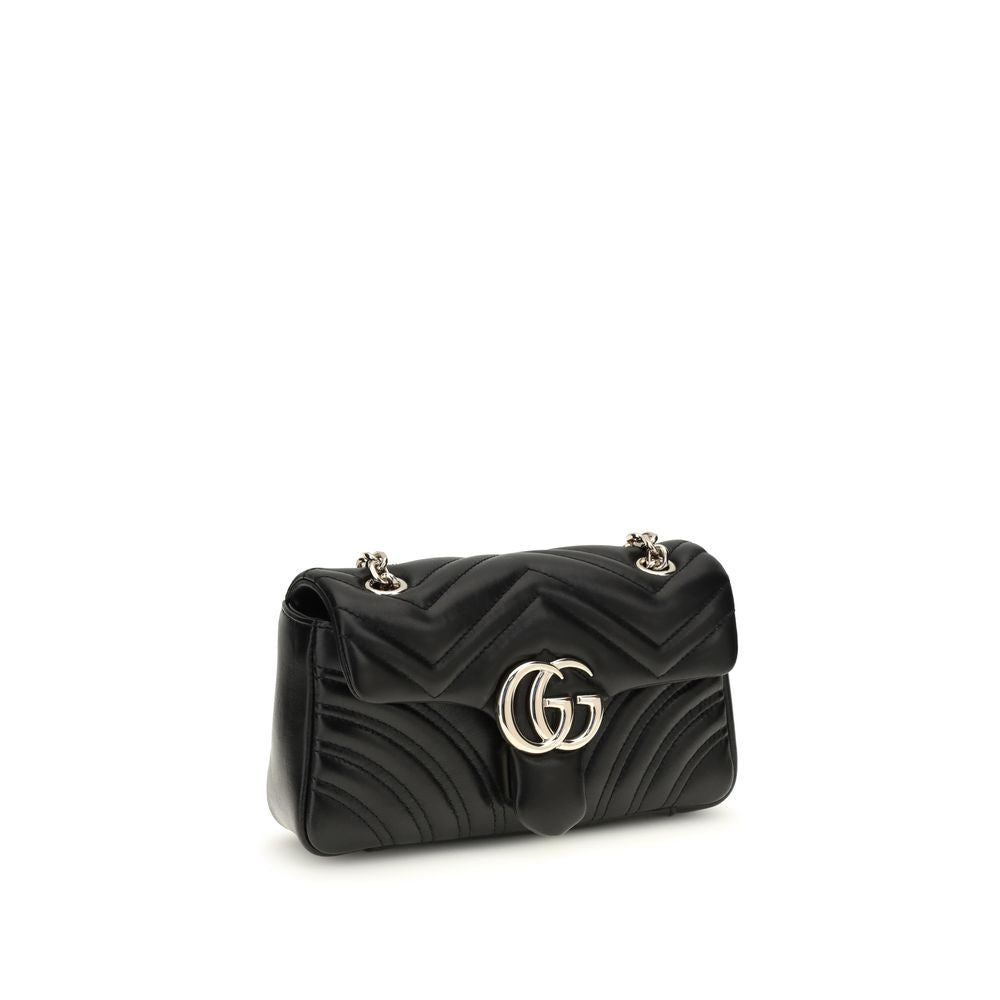 Gucci Black Calf Leather Bos Taurus Shoulder Bag | Regal Royce