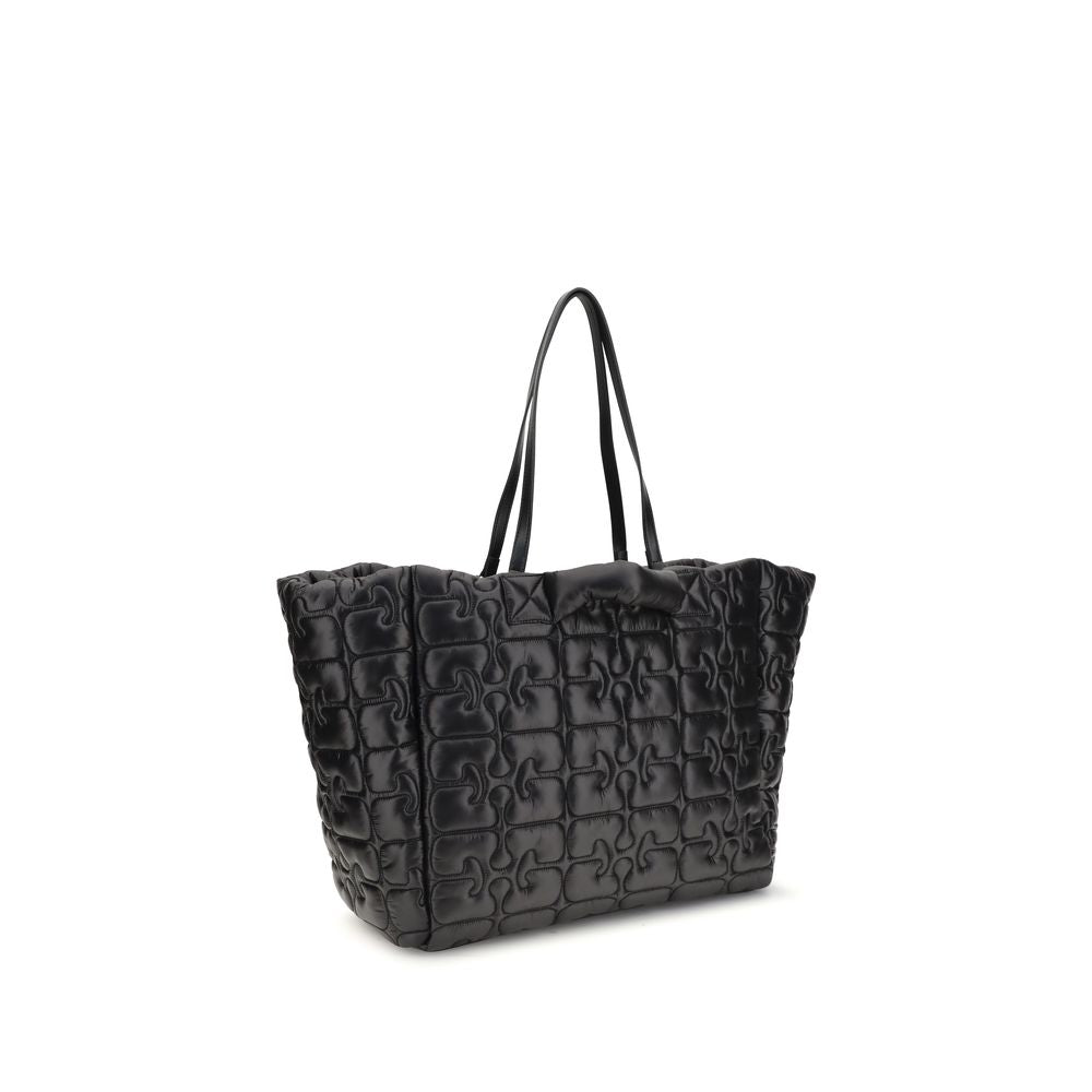 Ganni Black Polyamide Handbag | Regal Royce