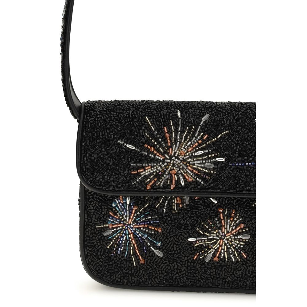 Staud Multicolor Rayon Shoulder Bag | Regal Royce