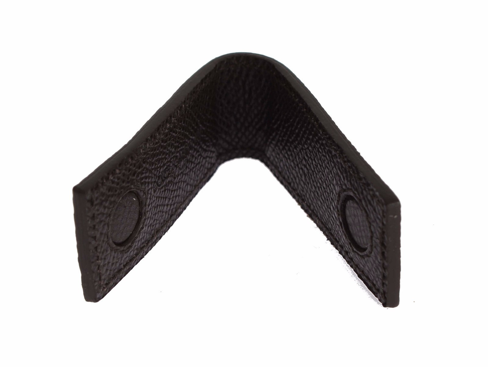 Dolce & Gabbana Brown Leather Magnet Mens Money Bar Clasp Money Cash Clip | Regal Royce