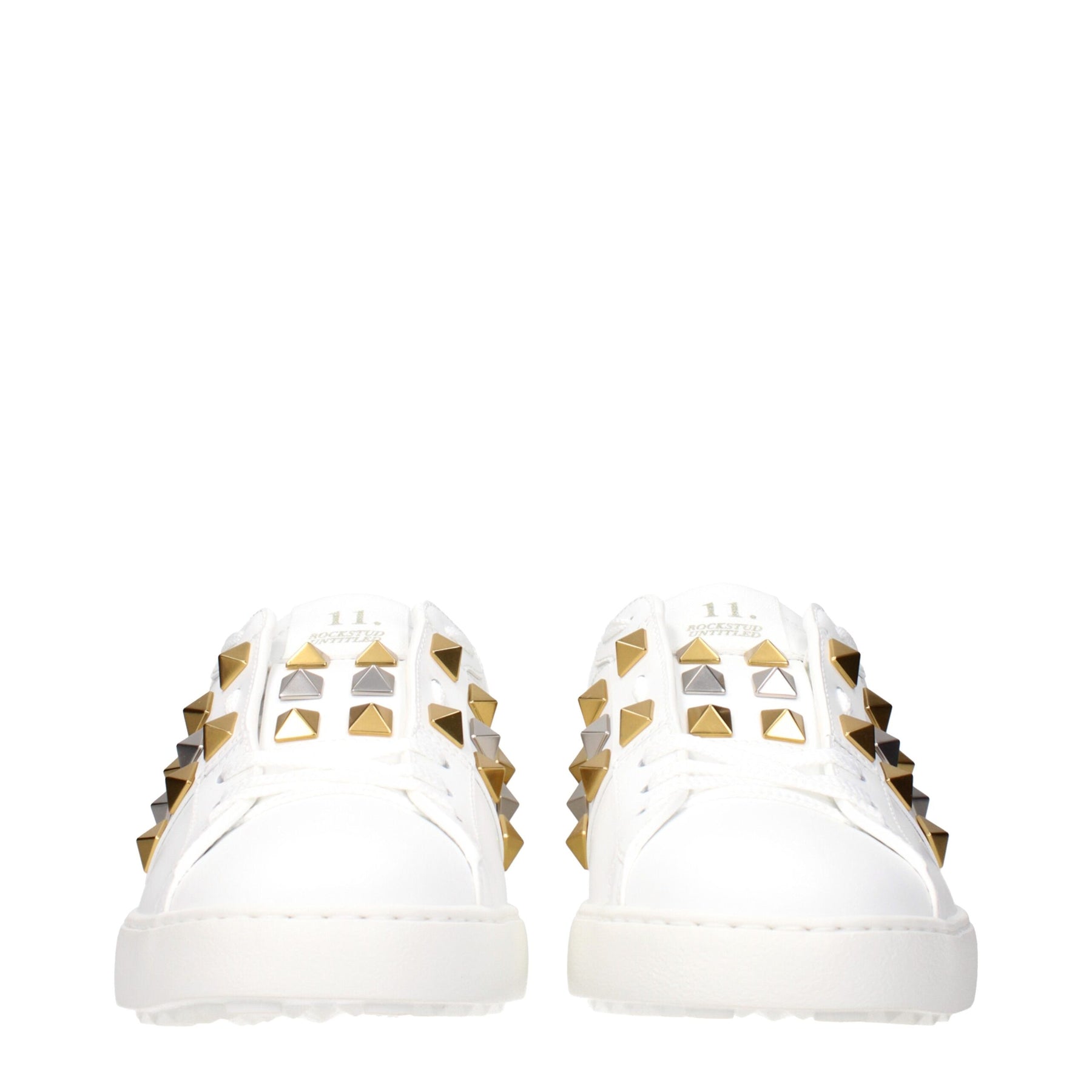 Valentino Garavani White Leather Low Top Sneakers | Regal Royce