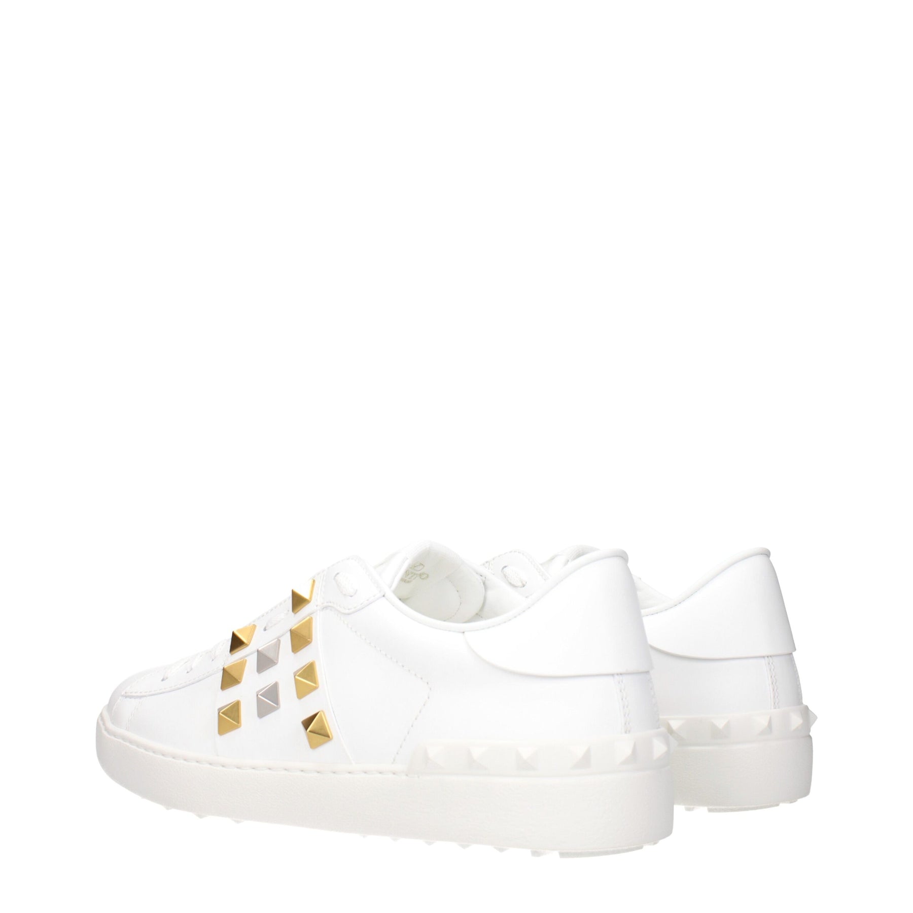 Valentino Garavani White Leather Low Top Sneakers | Regal Royce