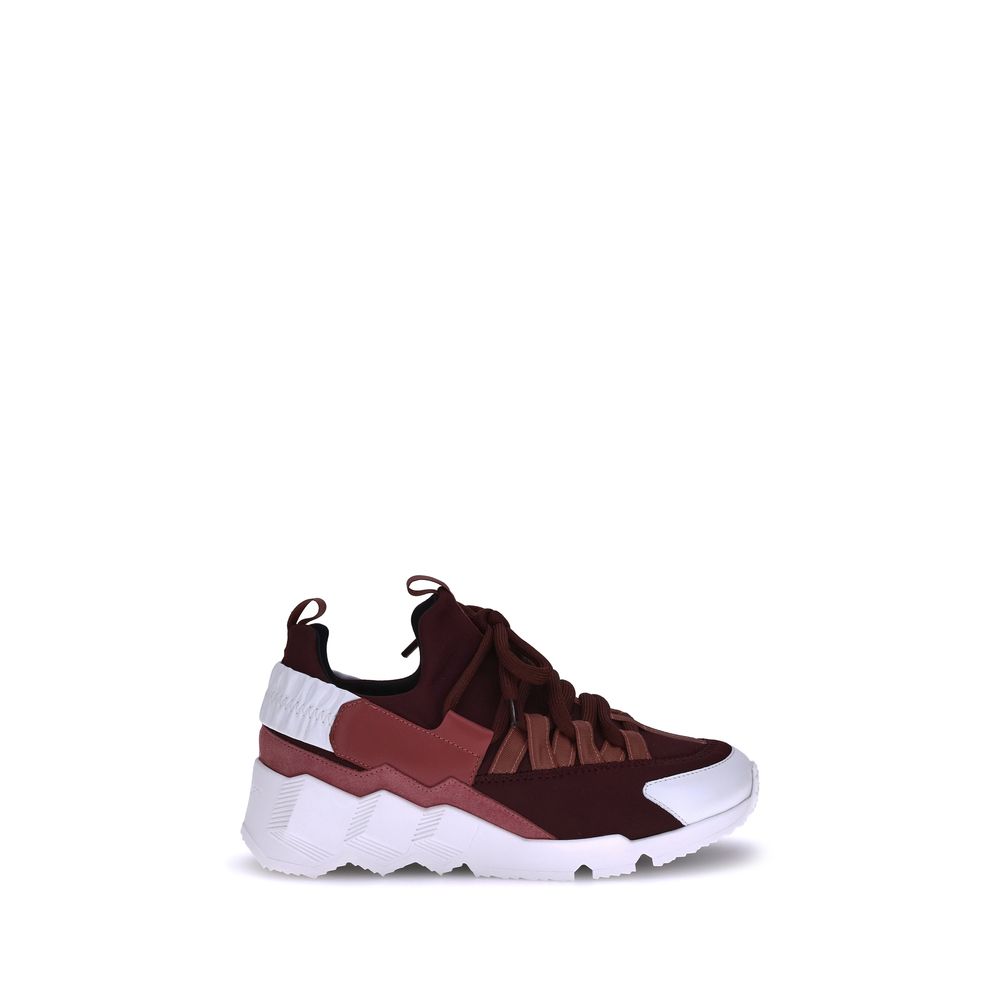 Pierre Hardy Bordeaux Neoprene Athletic Sneakers | Regal Royce