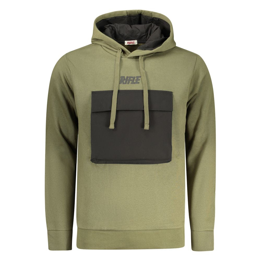 Rifle Verde Cotton Men's Hoodie | Regal Royce