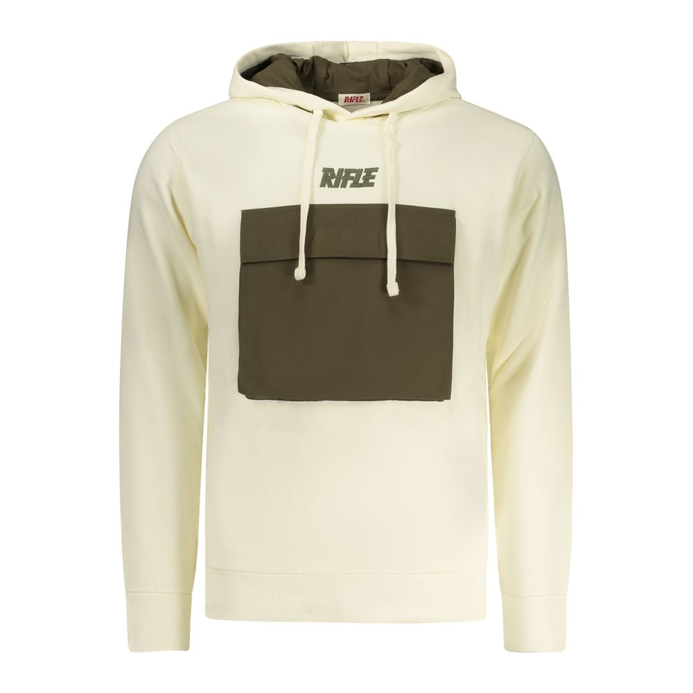 Rifle White Cotton Men's Sweatshirt | Regal Royce