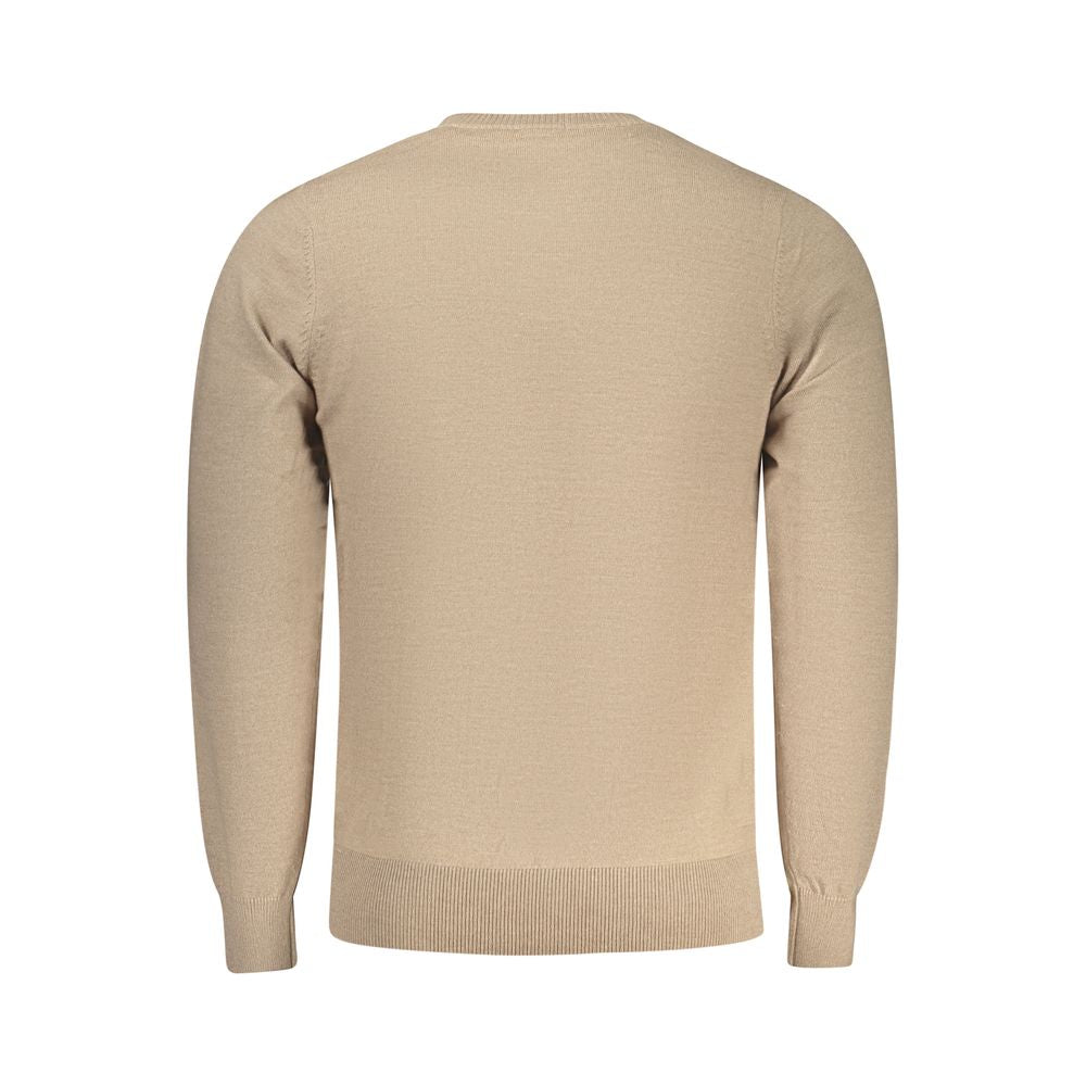 Rifle Beige Polyester Men's Sweater | Regal Royce