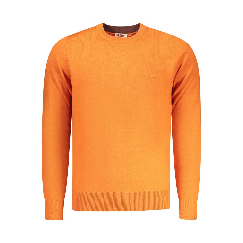 Rifle Arancione Polyester Mens Sweater | Regal Royce