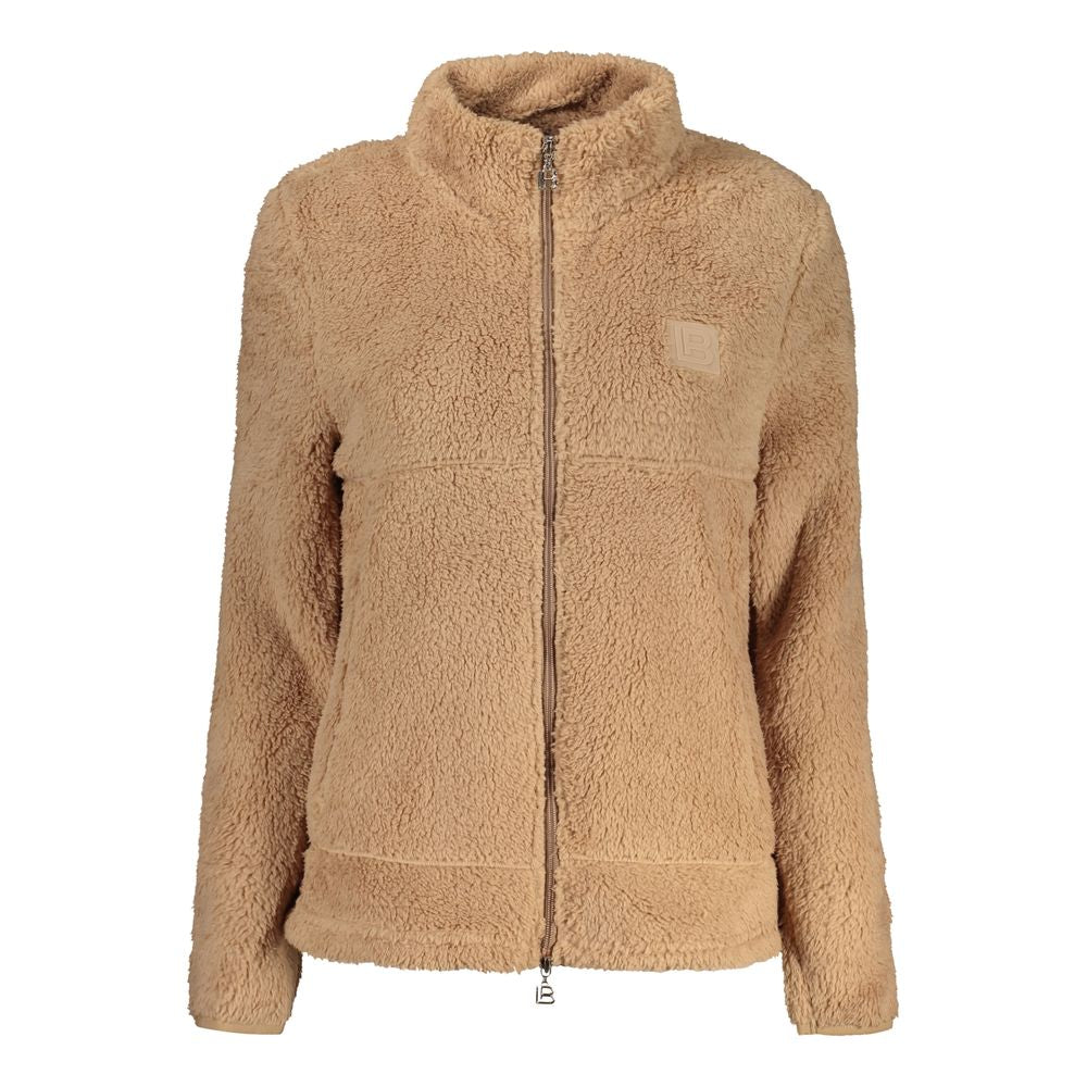 Laura Biagiotti Marrone Polyester Women Sweatshirt