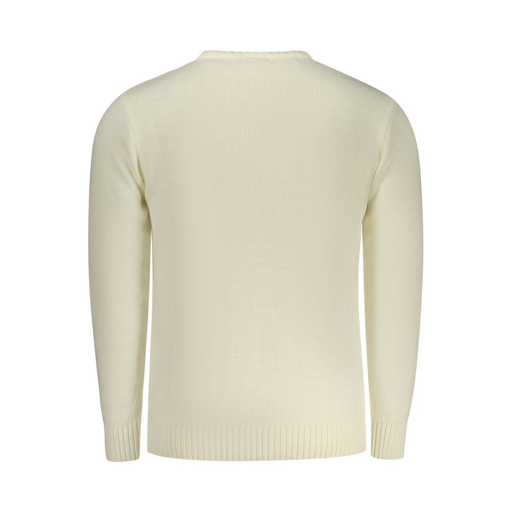 Rifle White Acrylic Men Sweater | Regal Royce