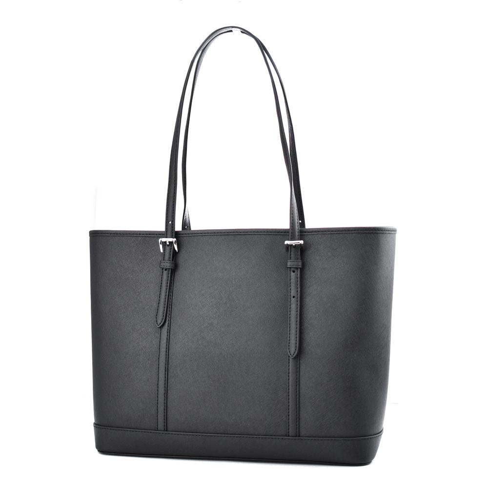 Michael Kors Black Leather Tote Bag | Regal Royce
