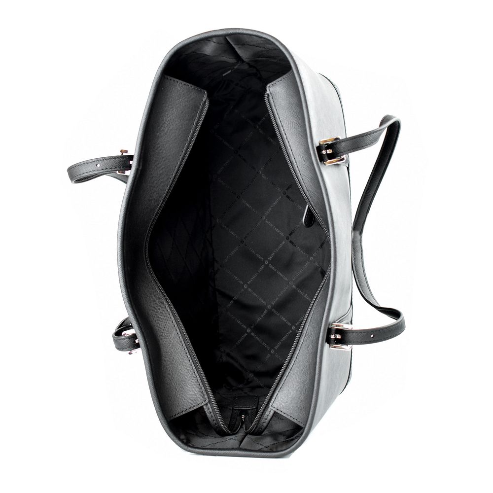 Michael Kors Black Leather Tote Bag | Regal Royce