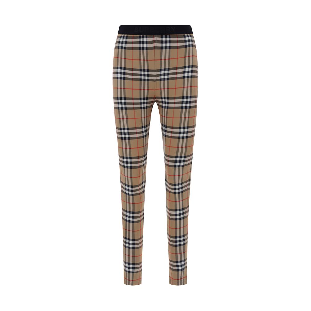 Burberry Brown Polyamide Leggings | Regal Royce