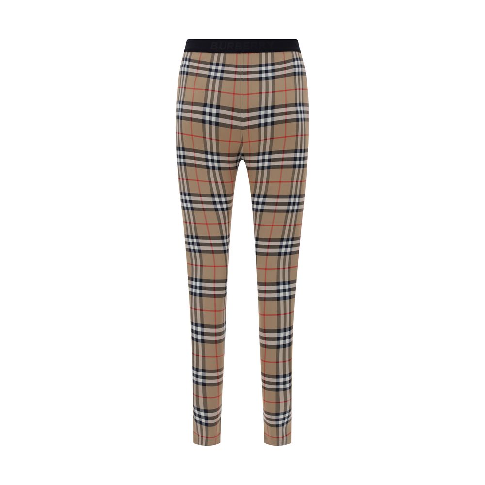 Burberry Brown Polyamide Leggings | Regal Royce