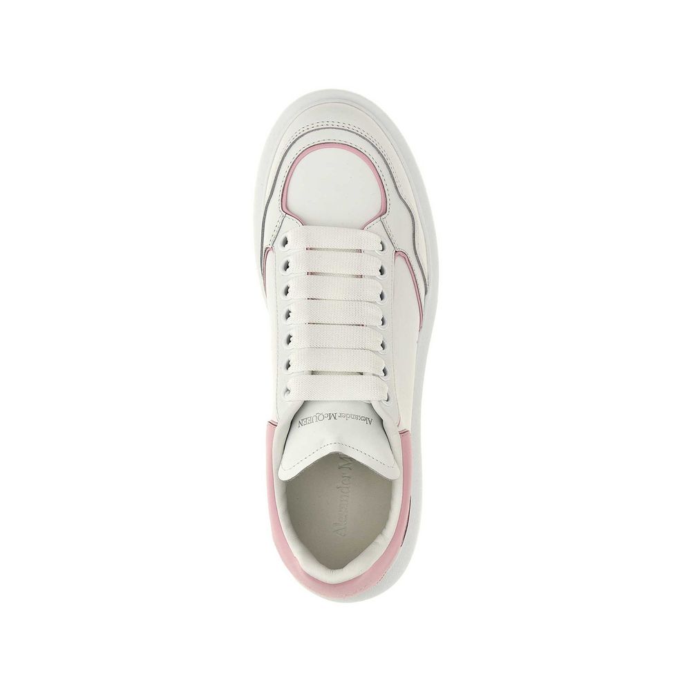 Alexander McQueen White Calfskin Chunky Sneakers | Regal Royce