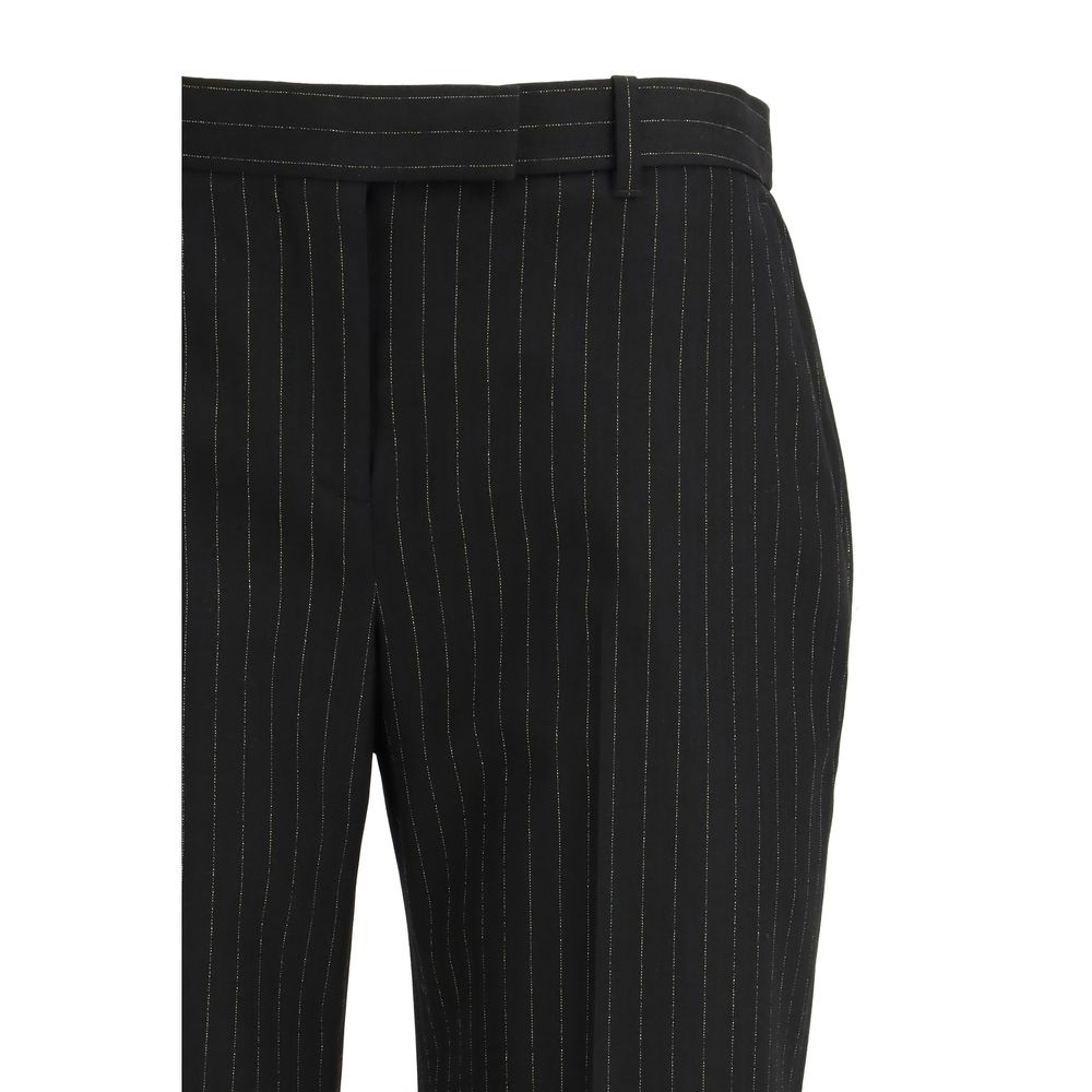 Alexander McQueen Black Wool Dress Pants | Regal Royce