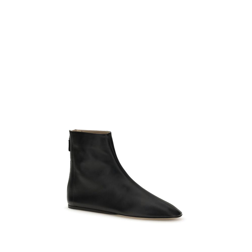 Le Monde Béryl Black Lamb Ovis Aries Aries Ankle Boots | Regal Royce