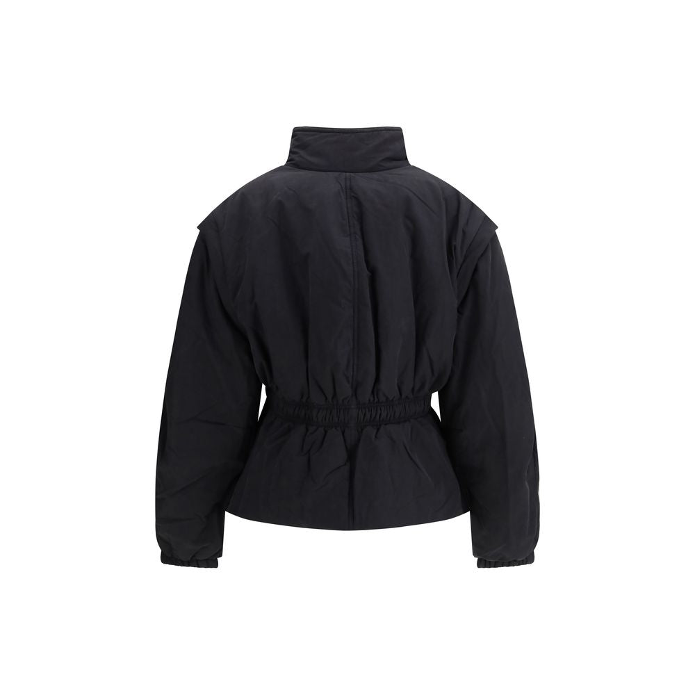Marant Etoile Black Polyamide Coat | Regal Royce