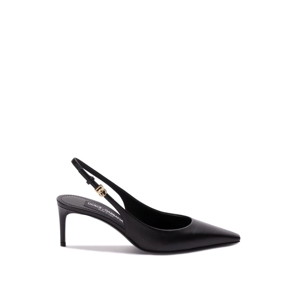 Dolce & Gabbana Black Calfskin Pumps | Regal Royce