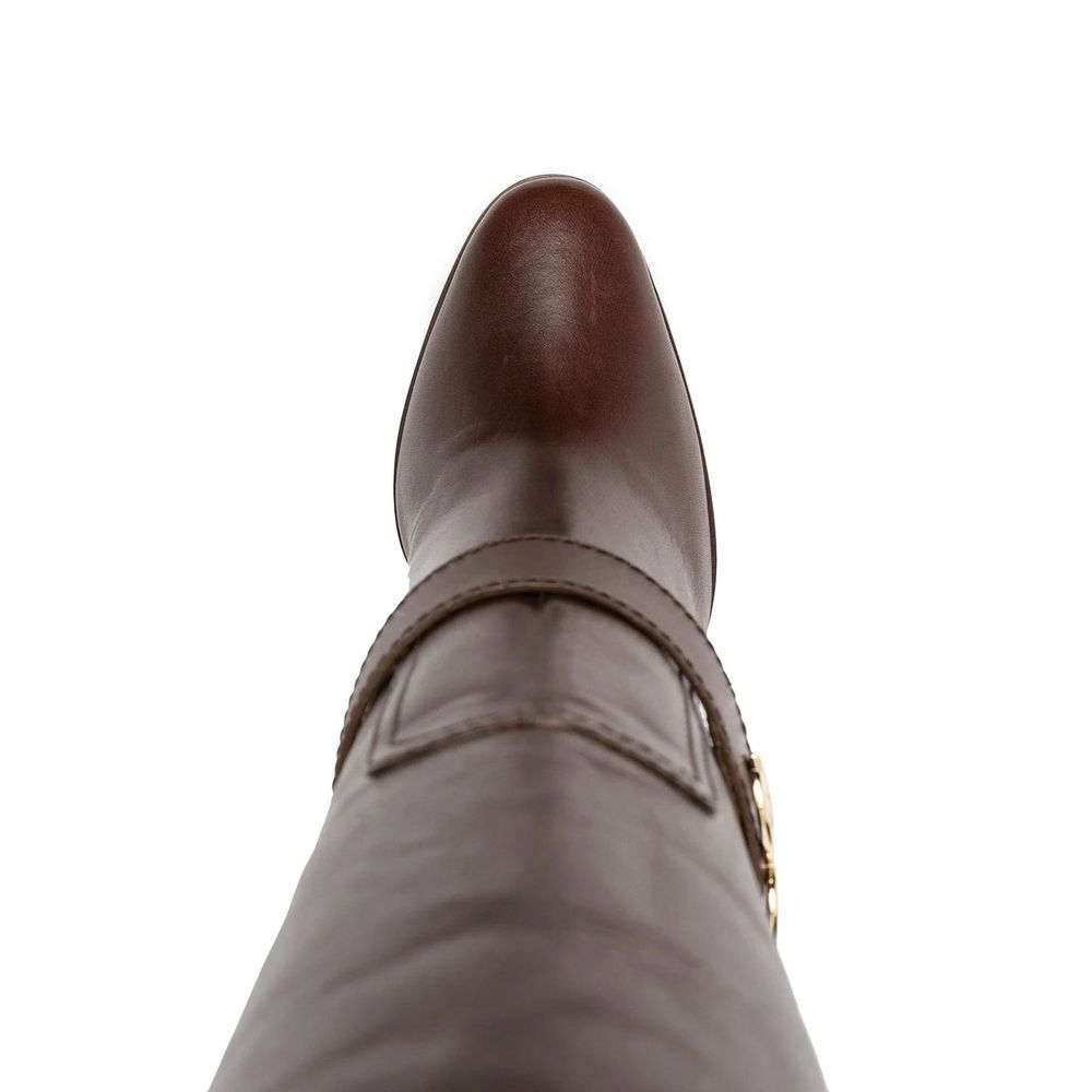 Dolce & Gabbana Brown Calfskin Ankle Boots | Regal Royce