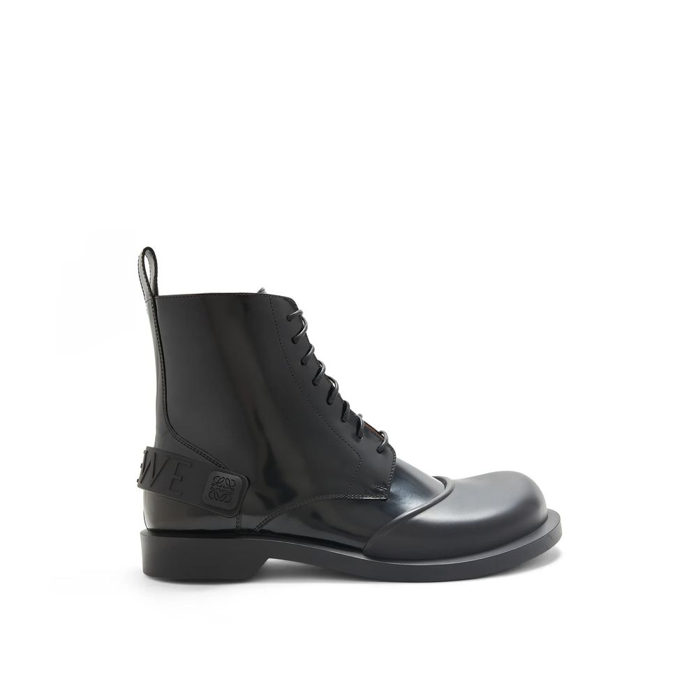 Loewe Black Calfskin Lace-Up Boots | Regal Royce