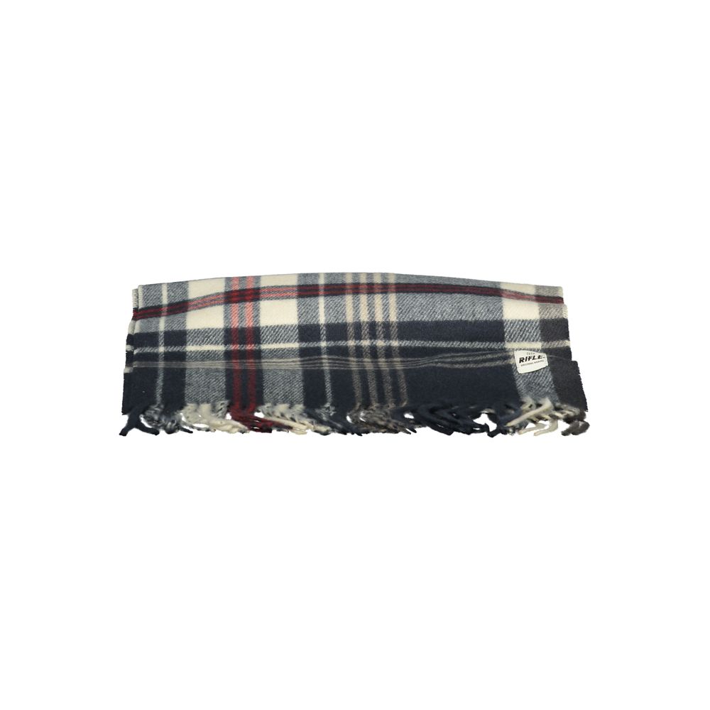 Rifle Blue Polyester Men Scarf | Regal Royce