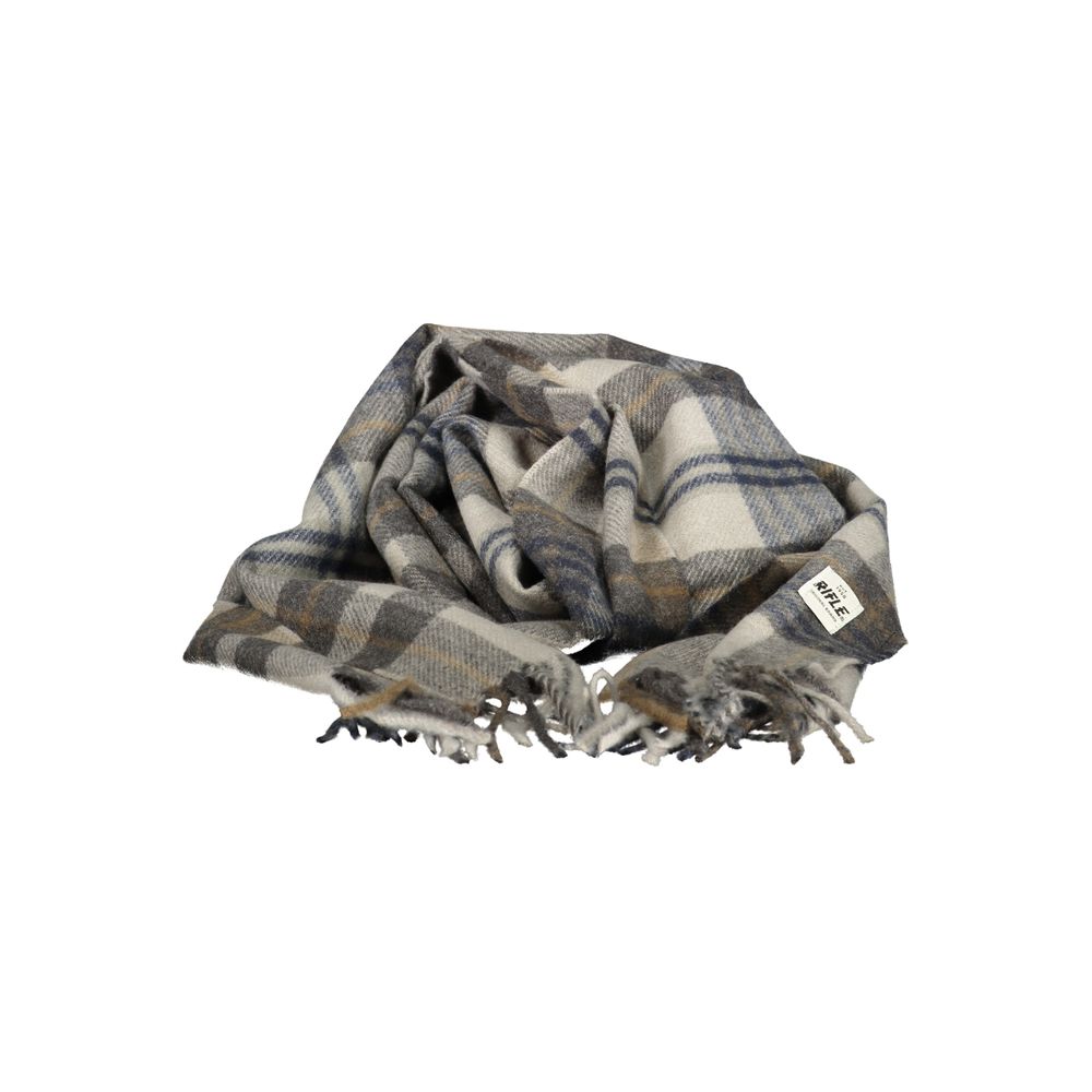 Rifle Grigio Polyester Men Scarf | Regal Royce