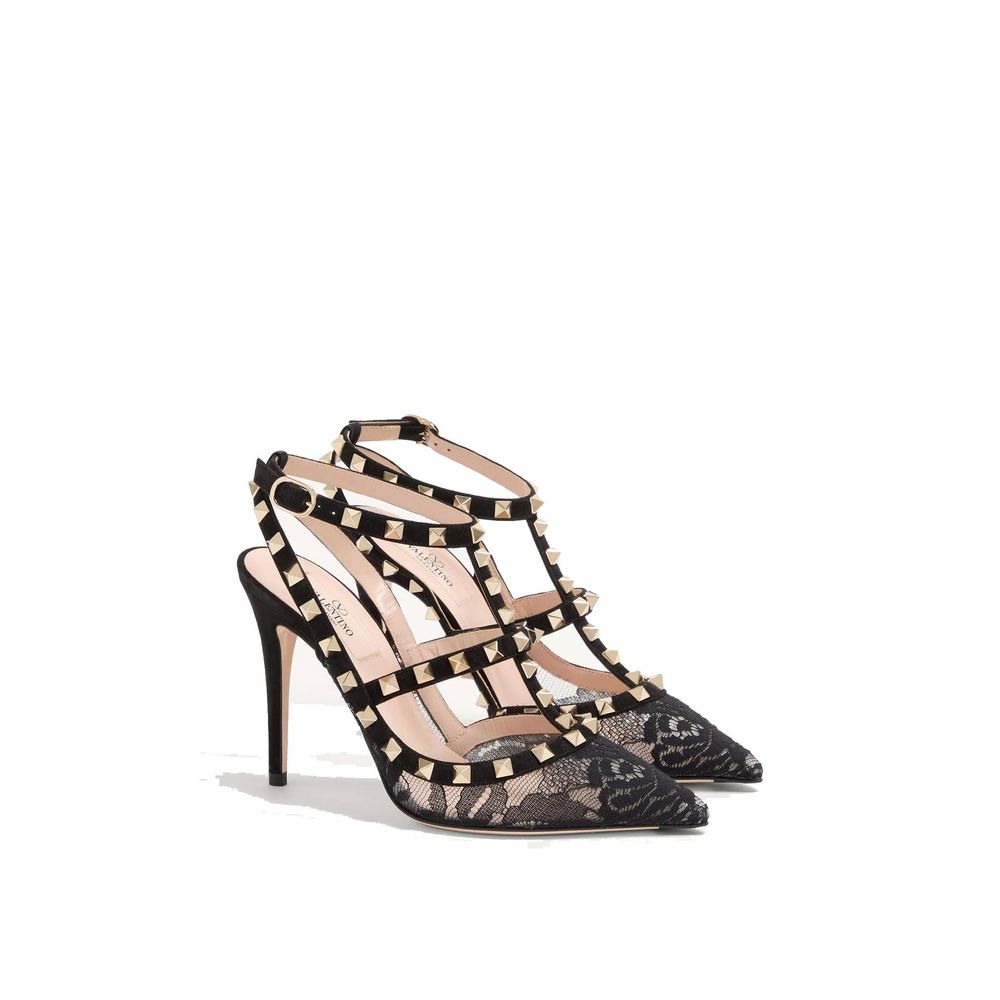 Valentino Garavani Black Calfskin Lace-Up | Regal Royce