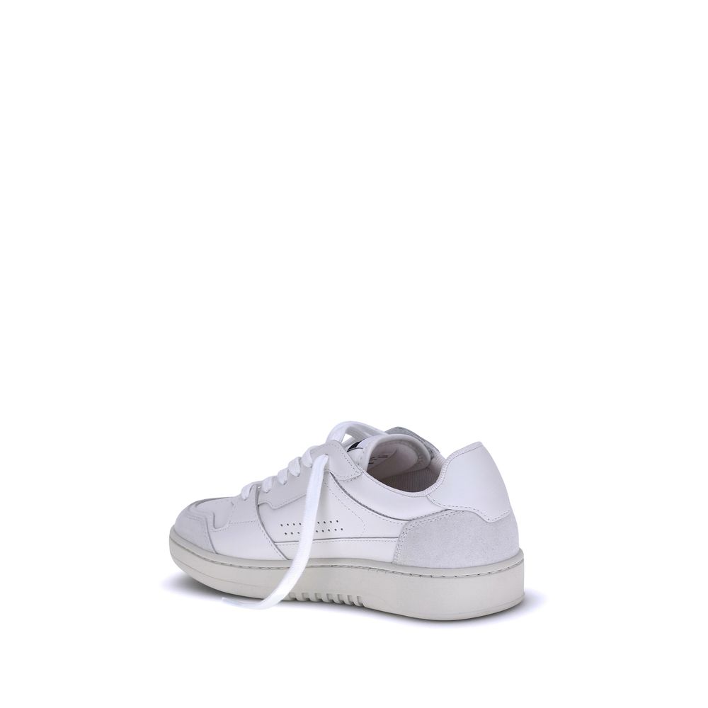 Axel Arigato White Calf Leather Bos Taurus Low Top Sneakers | Regal Royce