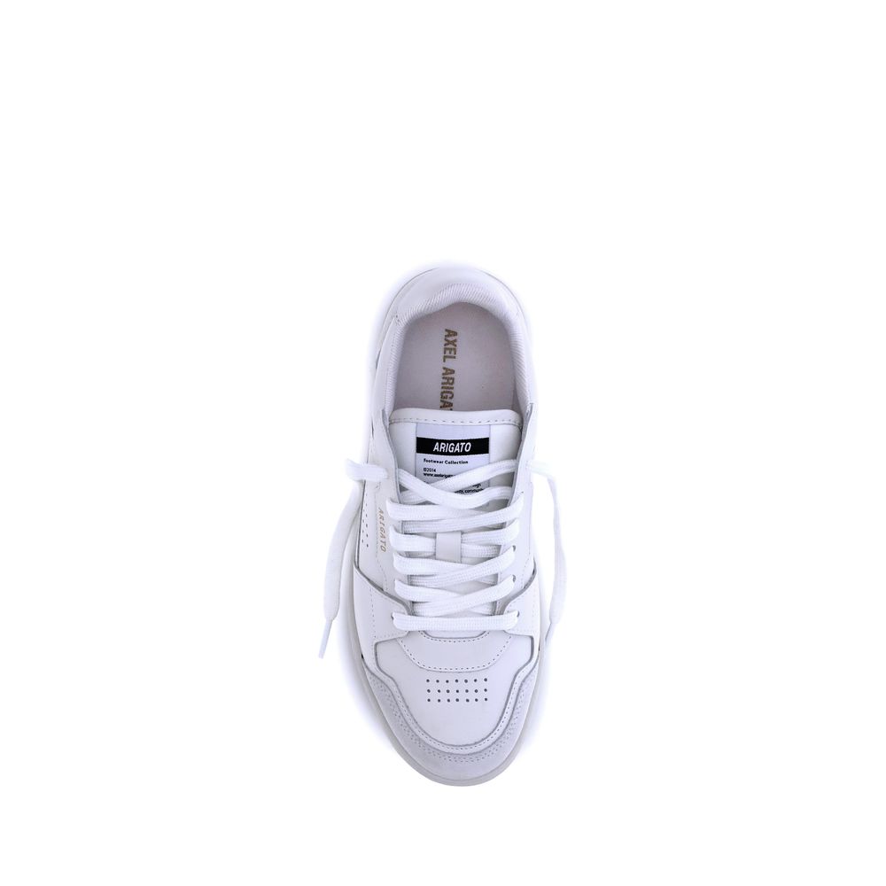 Axel Arigato White Calf Leather Bos Taurus Low Top Sneakers | Regal Royce