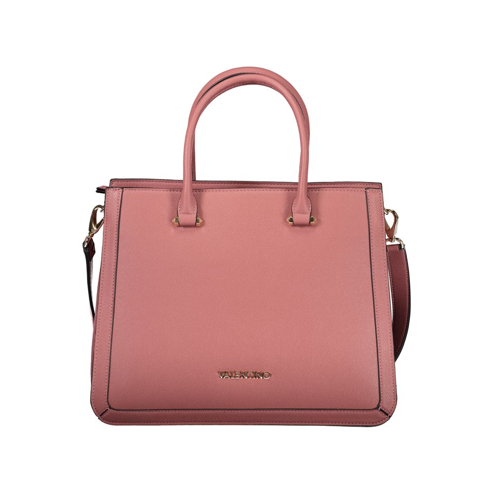Mario Valentino Rosa Polyurethane Women Handbag | Regal Royce