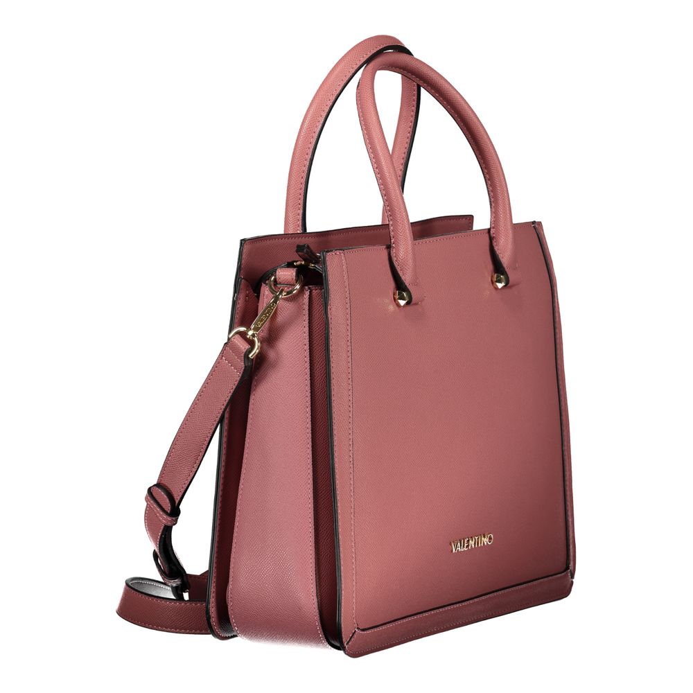 Mario Valentino Rosa Polyurethane Women Handbag | Regal Royce