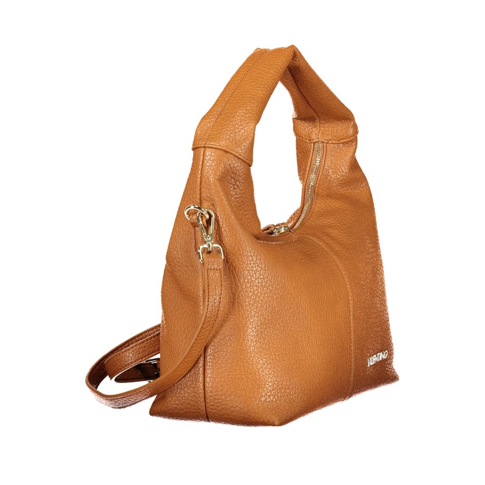 Mario Valentino Marrone Polyurethane Women Handbag | Regal Royce