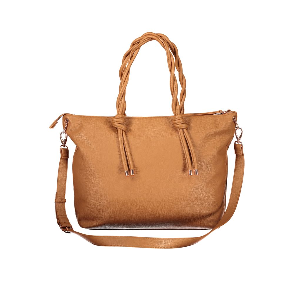 Mario Valentino "Marrone Polyurethane Womens Handbag" | Regal Royce