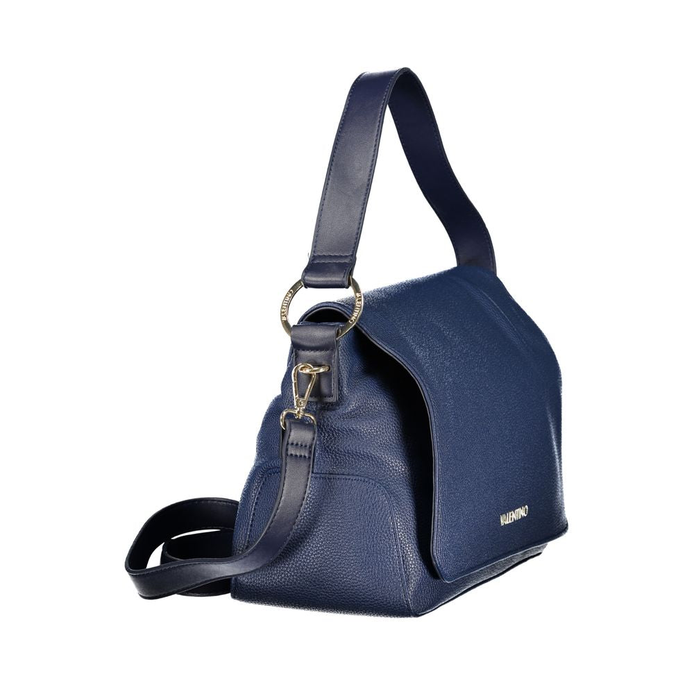 Mario Valentino Blue Polyurethane Women Shoulder Bag | Regal Royce