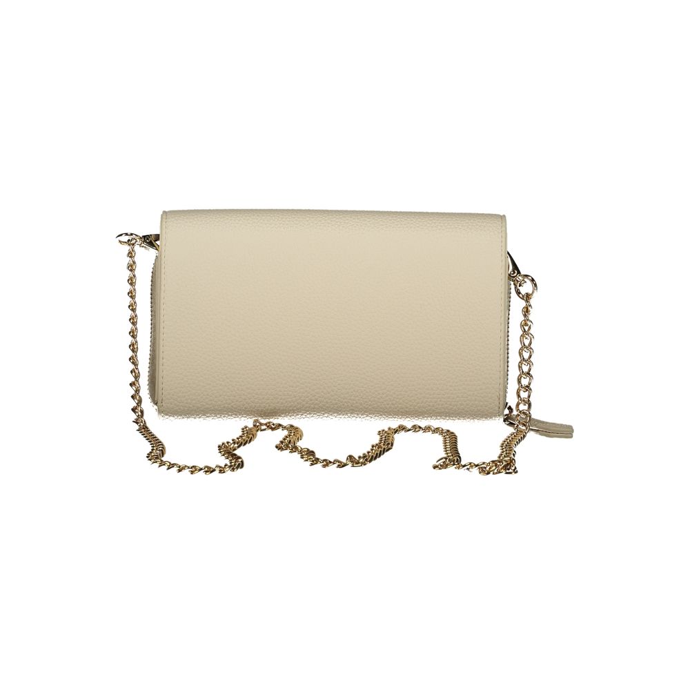Mario Valentino Beige Polyurethane Women Wallet | Regal Royce