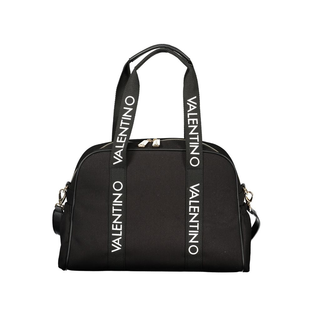 Mario Valentino Nero Cotton Women Handbag | Regal Royce