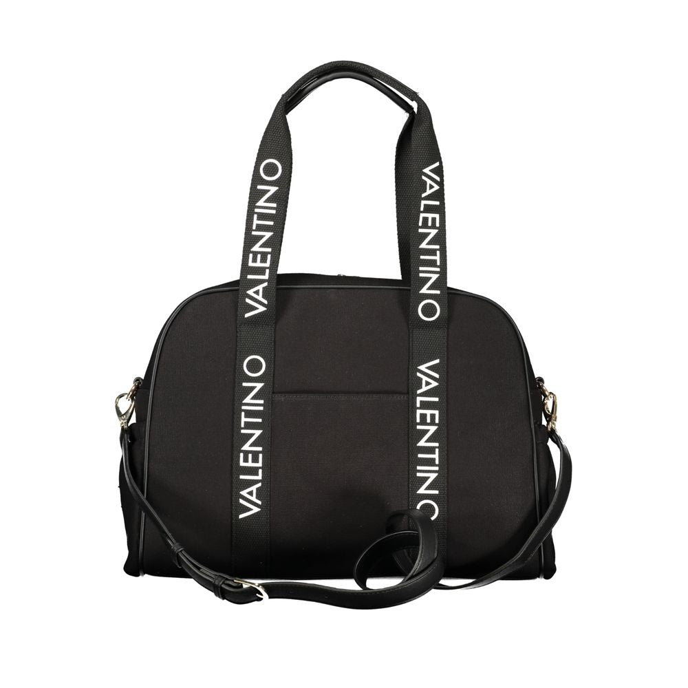 Mario Valentino Nero Cotton Women Handbag | Regal Royce