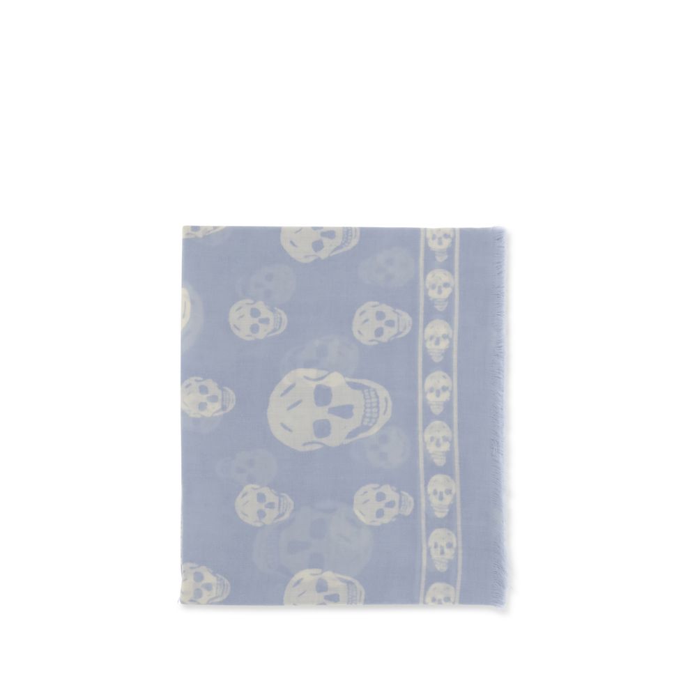 Alexander McQueen Light Blue Modal Scarf | Regal Royce