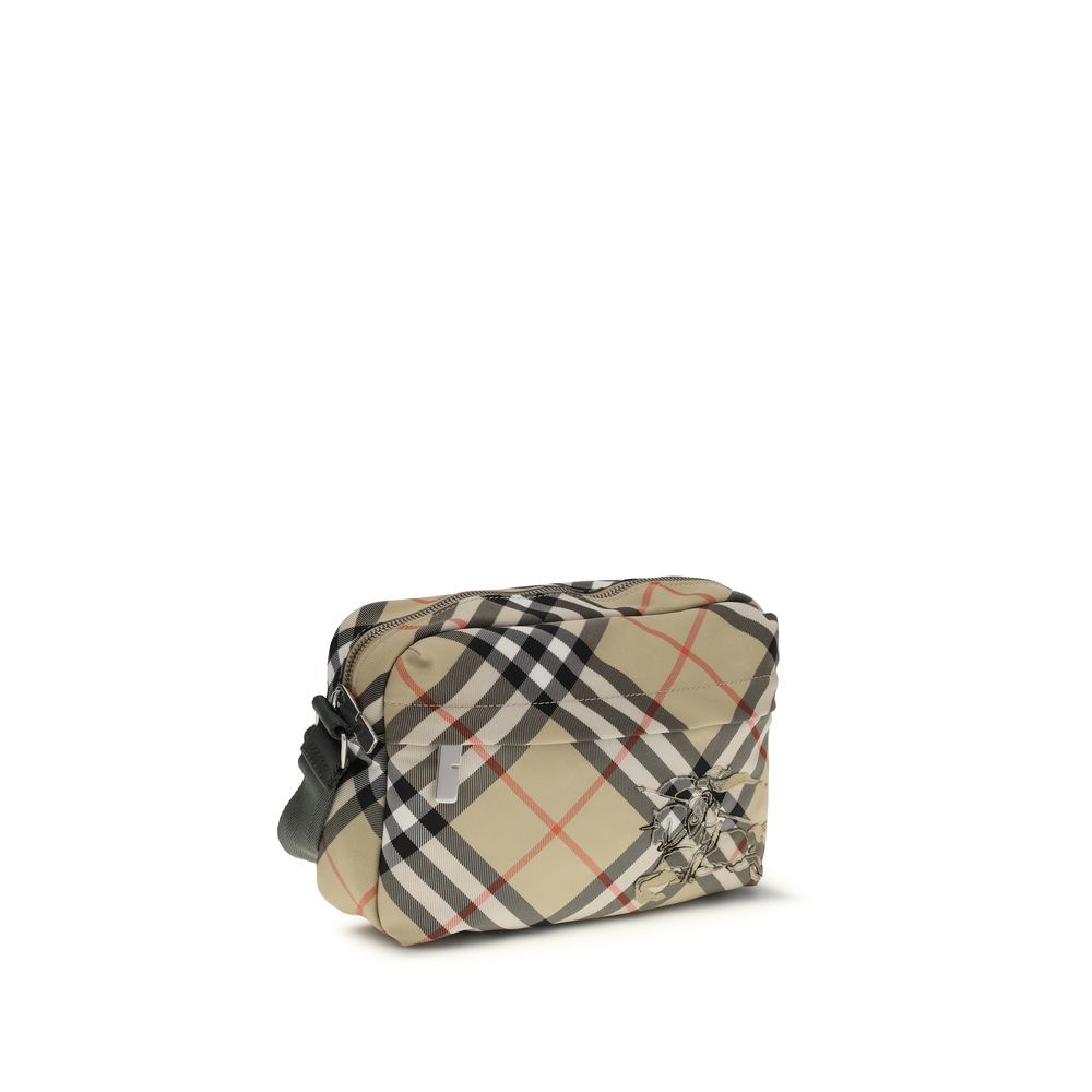 Burberry Beige Polyester Shoulder Bag | Regal Royce
