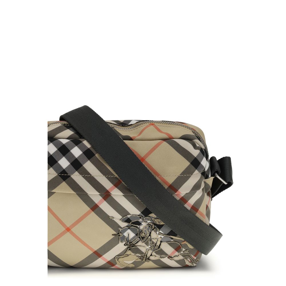 Burberry Beige Polyester Shoulder Bag | Regal Royce