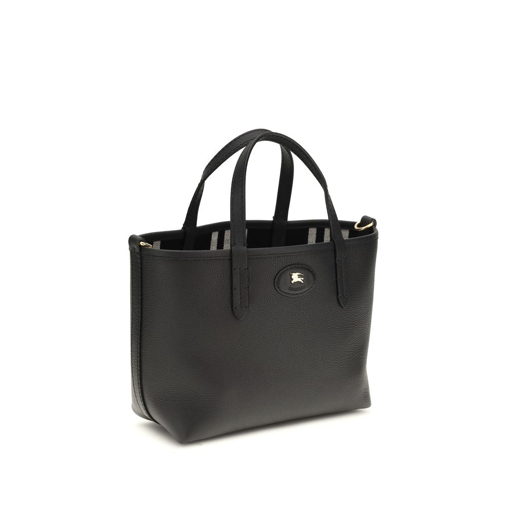 Burberry Black Calf Leather Bos Taurus Shoulder Bag | Regal Royce