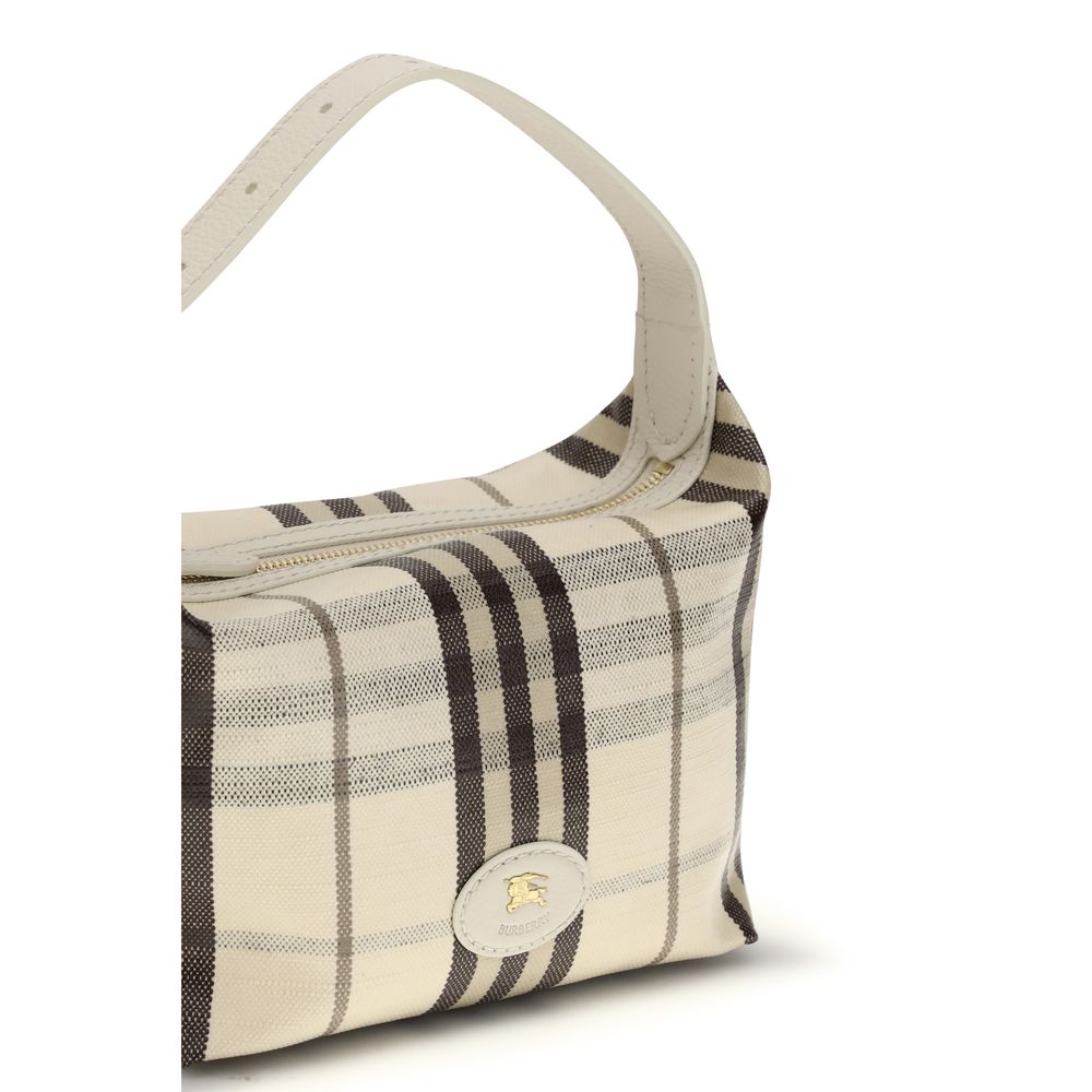 Burberry Beige Cotton Shoulder Bag | Regal Royce