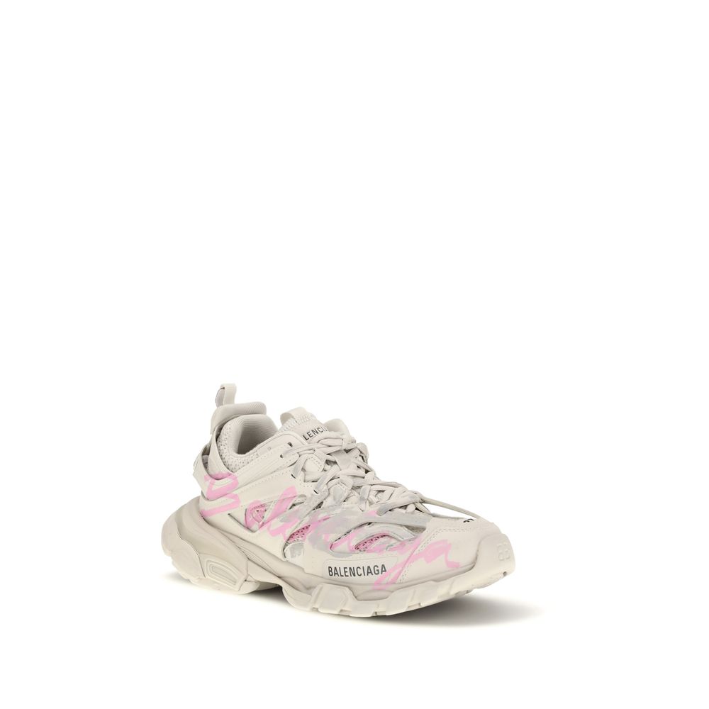Balenciaga Beige Polyester Athletic Sneakers | Regal Royce