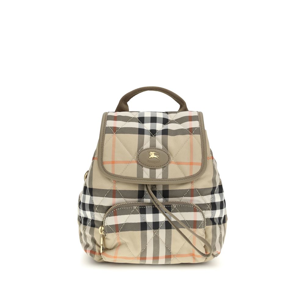 Burberry Beige Polyamide Backpack | Regal Royce
