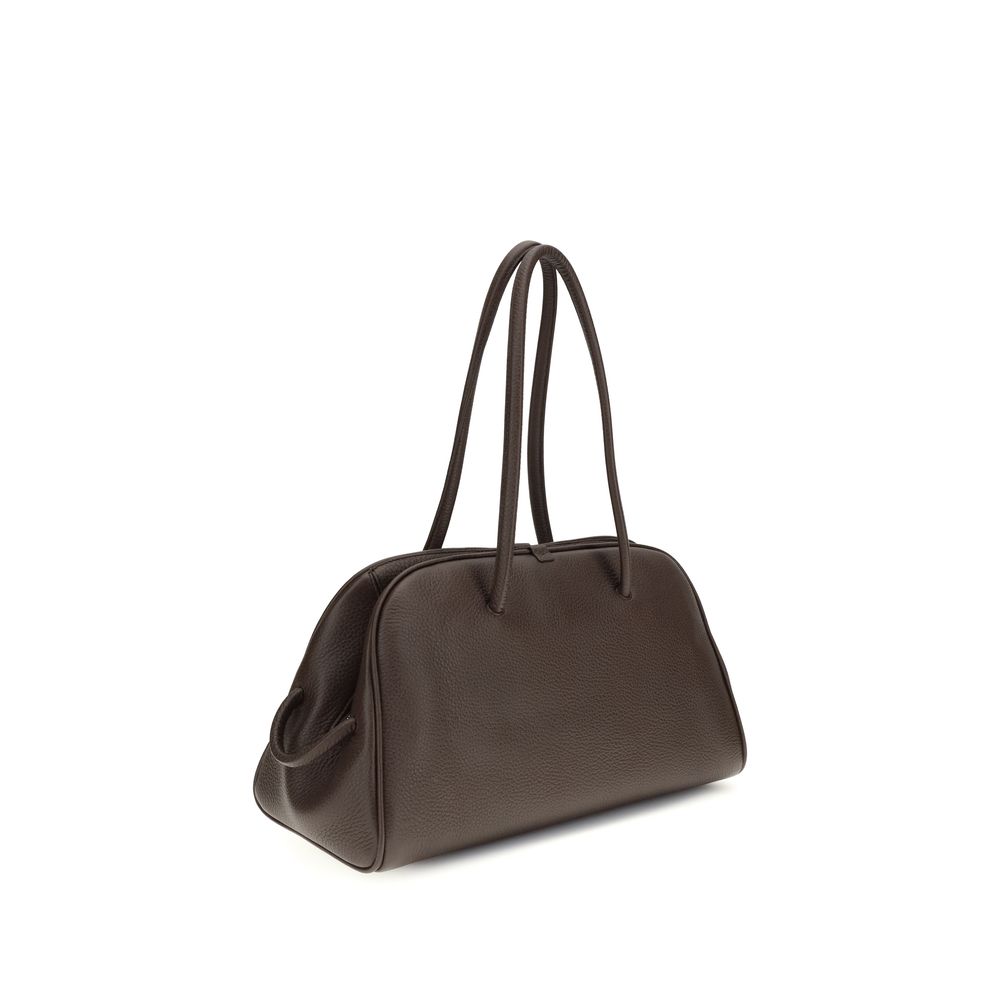 Jacquemus Brown Calf Leather Bos Taurus Shoulder Bag | Regal Royce