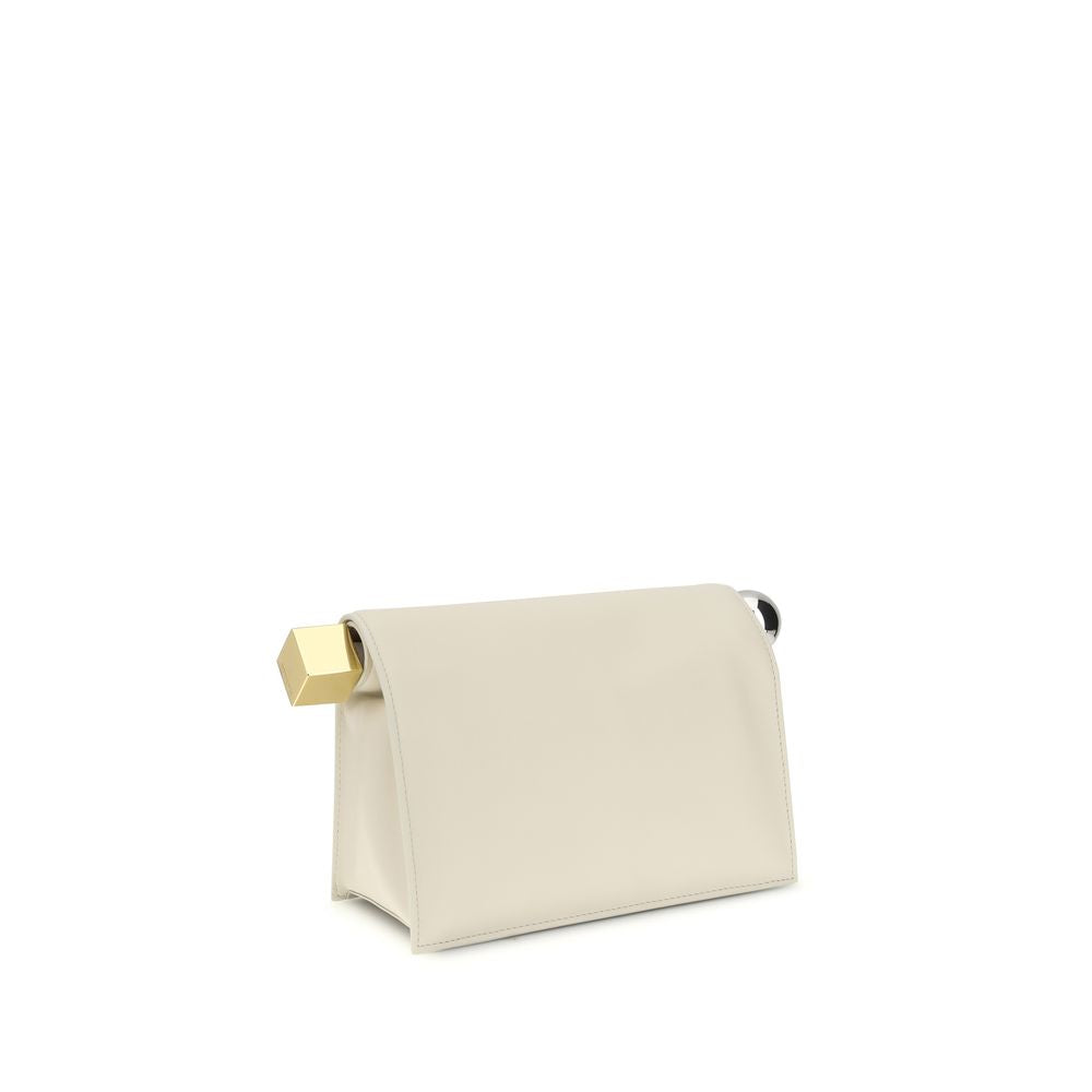 Jacquemus Cream Lamb Ovis Aries Aries Clutch Bag | Regal Royce