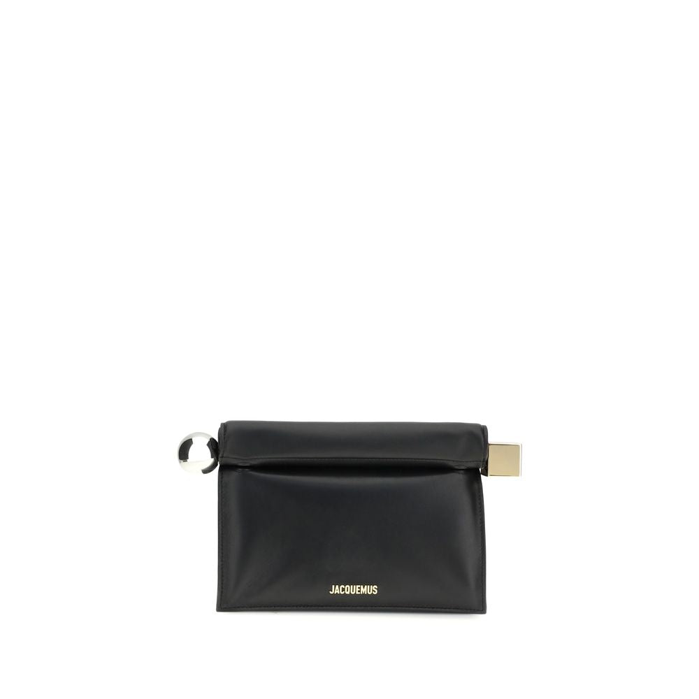 Jacquemus Black Lamb Ovis Aries Aries Clutch Bag | Regal Royce