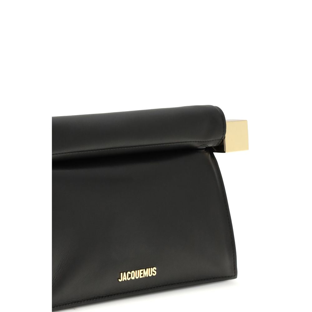 Jacquemus Black Lamb Ovis Aries Aries Clutch Bag | Regal Royce