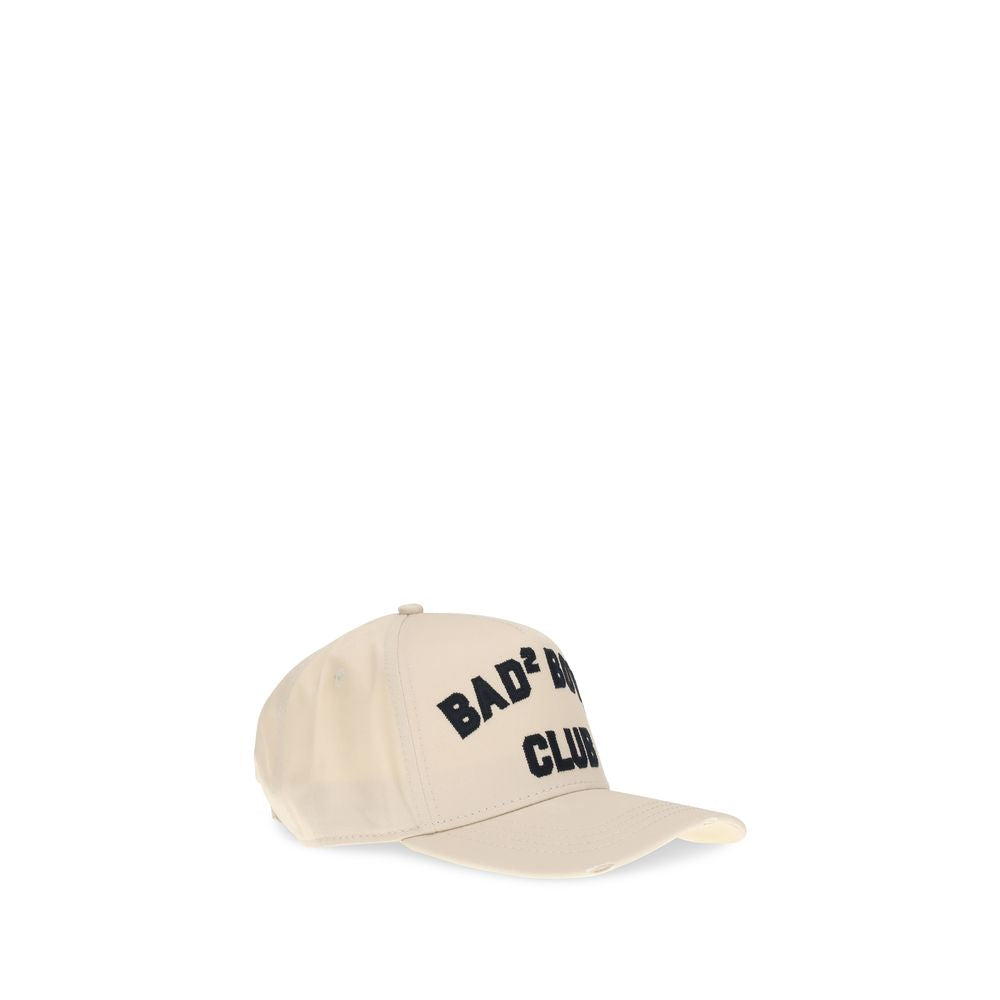 Dsquared² Cream Cotton Cap (Baseball Hat) | Regal Royce