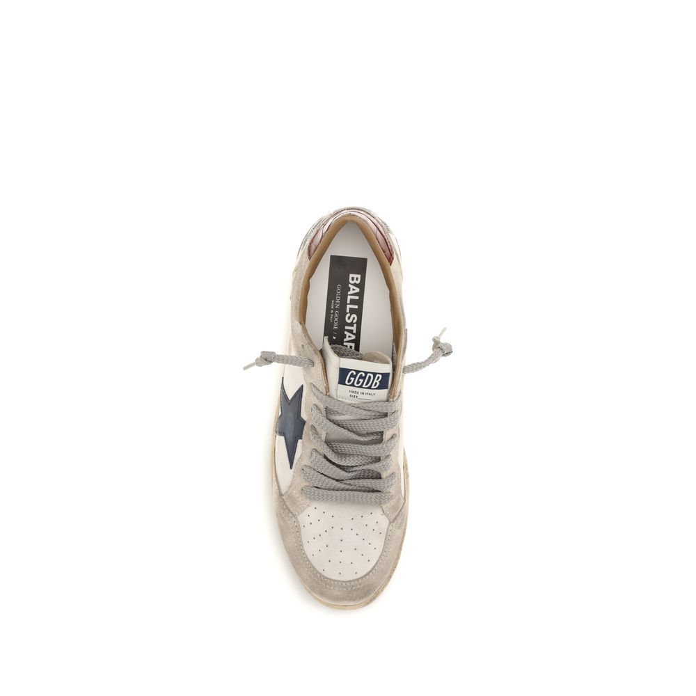 Golden Goose White Calf Leather Bos Taurus Low Top Sneakers | Regal Royce
